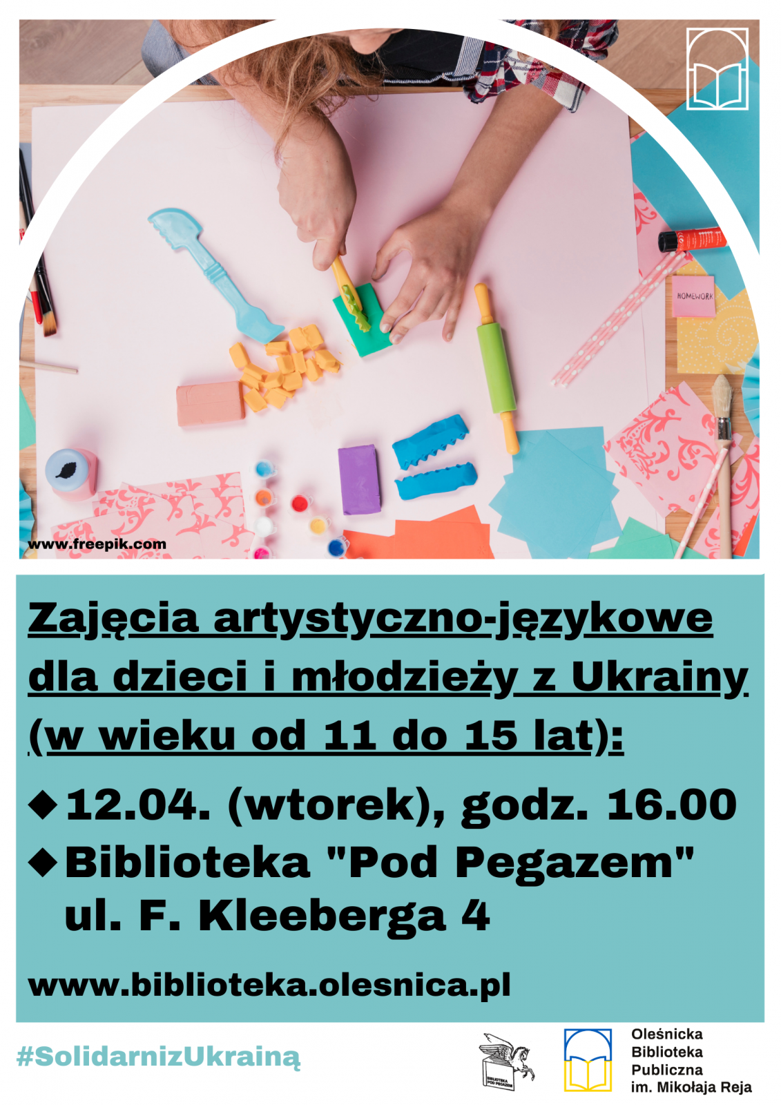 plakat zapraszajacy na zajjecia